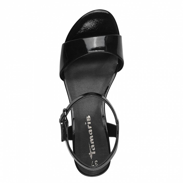 Tamaris Πέδιλο 1-28249-42 018 Black Patent