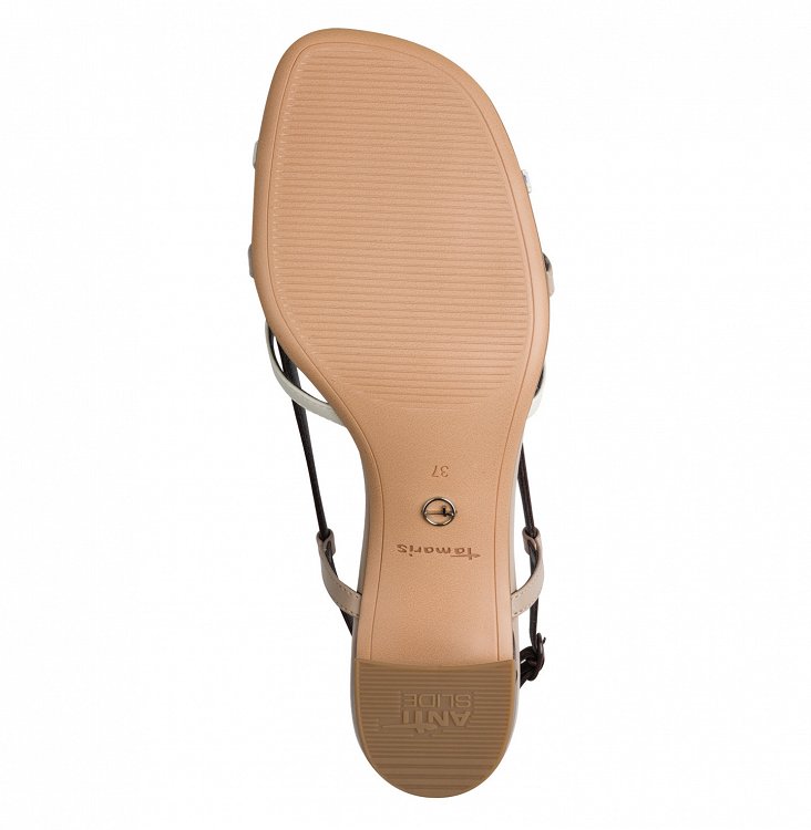 Tamaris Πέδιλο 1-28366-46 344 Taupe Comb