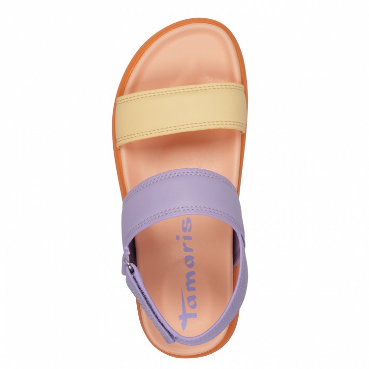 Tamaris Πέδιλο Flat 1-28500-44 539 Lilac Comb