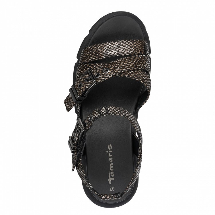 Tamaris Πλατφόρμα 1-28511-46 073 Black Snake