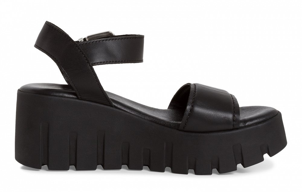 Tamaris Sandal 1-28712-42 003 Black Leather