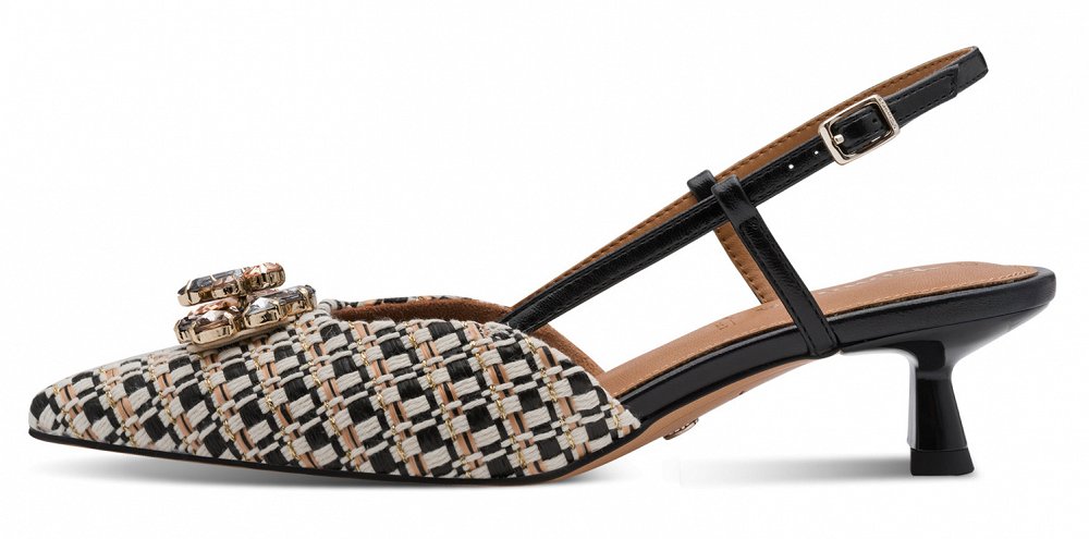 Tamaris Γόβες 1-29512-46 098 Black Comb