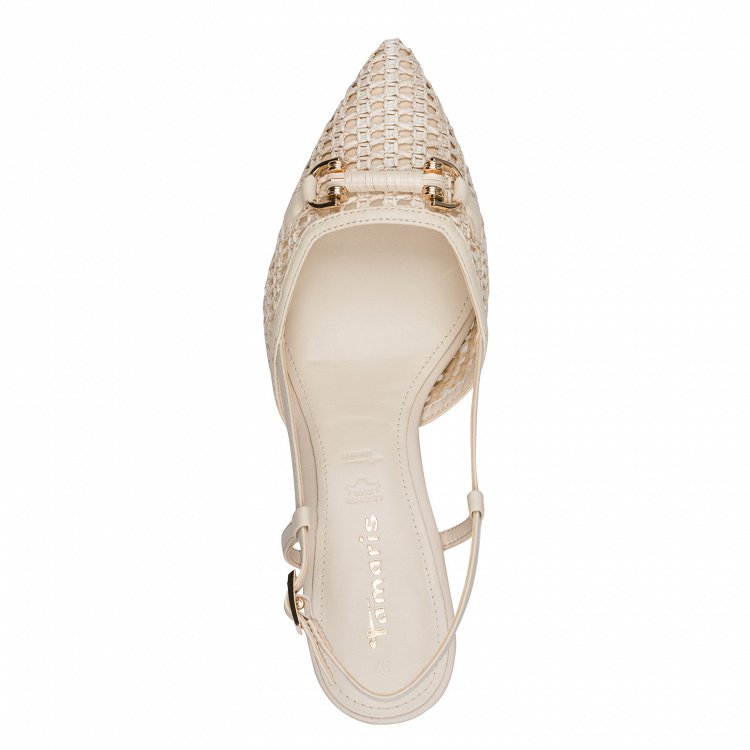 Tamaris Γόβες 1-29634-44 418 Ivory