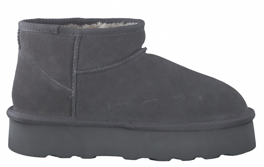 S.Oliver Γυναικείο Δερμάτινο Μποτάκι Flat 5-26352-41 216 Graphite