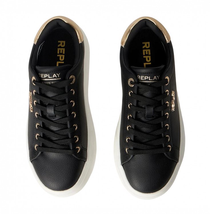 Replay Γυναικείο Sneaker Notting W Noir GWZ8F.000 C000AL C08C Μαύρο