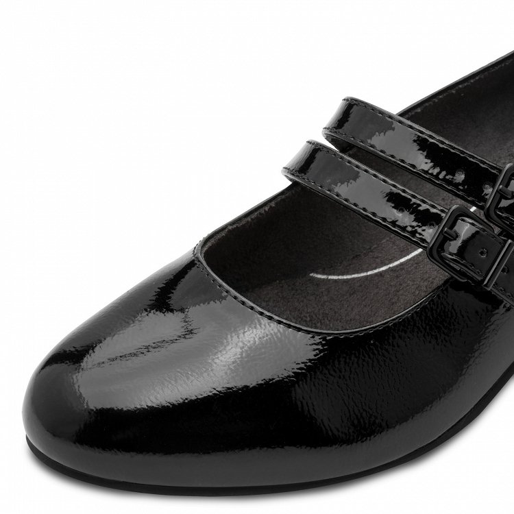Jana 100% Comfort Γόβα 8-24366-45 015 Μαύρο