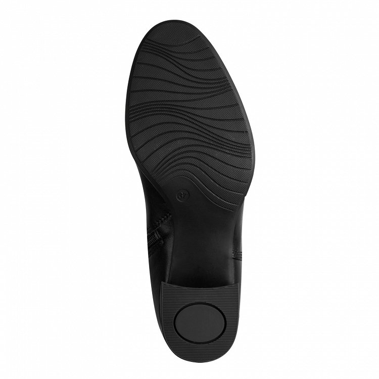 Jana 100% Comfort Μπότα 8-25567-45 001 Μαύρο