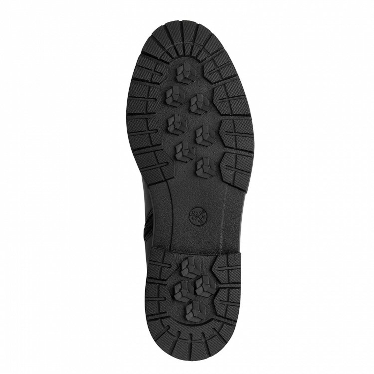 Jana Γυναικείο Δερμάτινο Μποτάκι Flat 8-25700-45