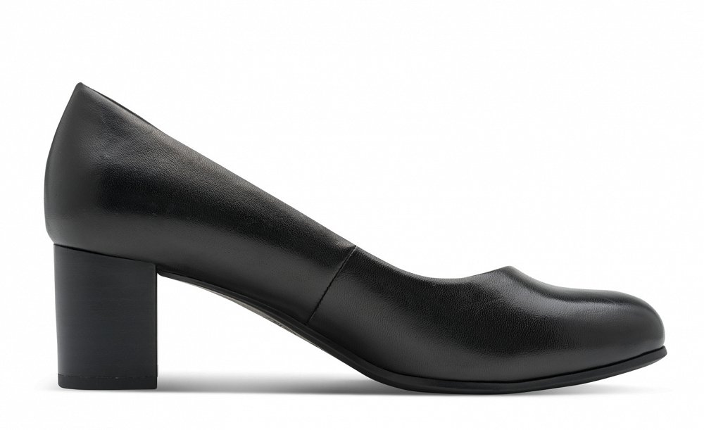 Tamaris Comfort Γυναικεία Δερμάτινη Γόβα 8-82400-47 022 Black Nappa