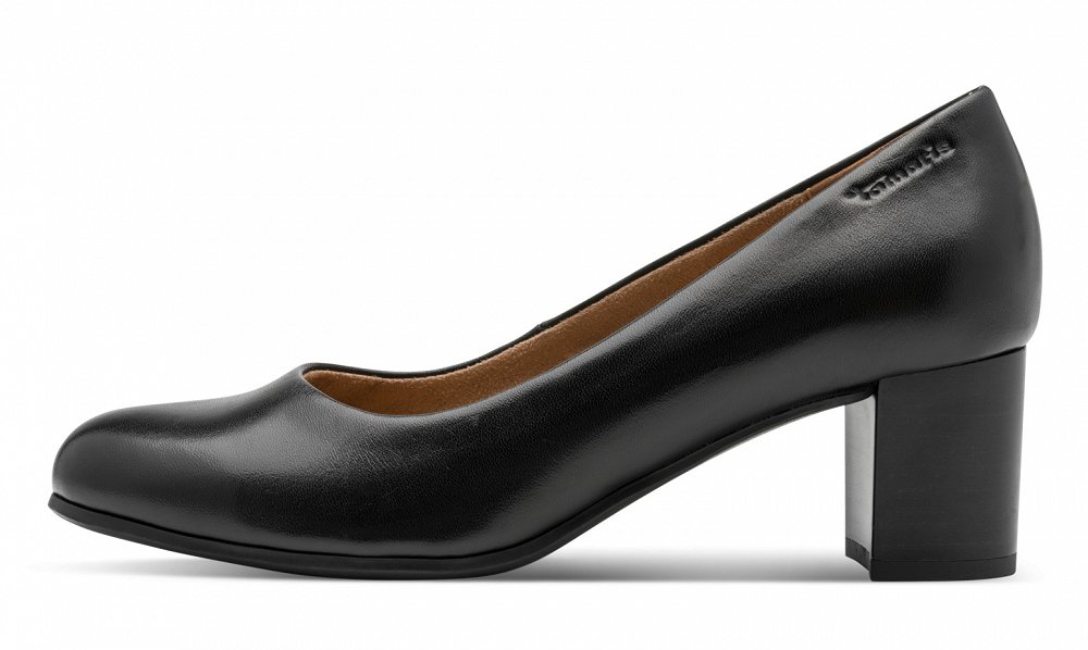 Tamaris Comfort Γυναικεία Δερμάτινη Γόβα 8-82400-47 022 Black Nappa