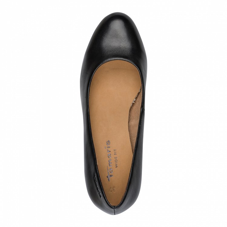 Tamaris Comfort Γυναικεία Δερμάτινη Γόβα 8-82400-47 022 Black Nappa