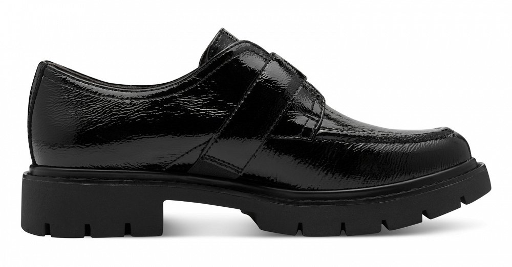 Tamaris Comfort Γυναικείο Δερμάτινο Loafer 8-84316-45 018 Μαύρο