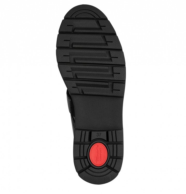 Tamaris Comfort Γυναικείο Δερμάτινο Loafer 8-84316-45 018 Μαύρο