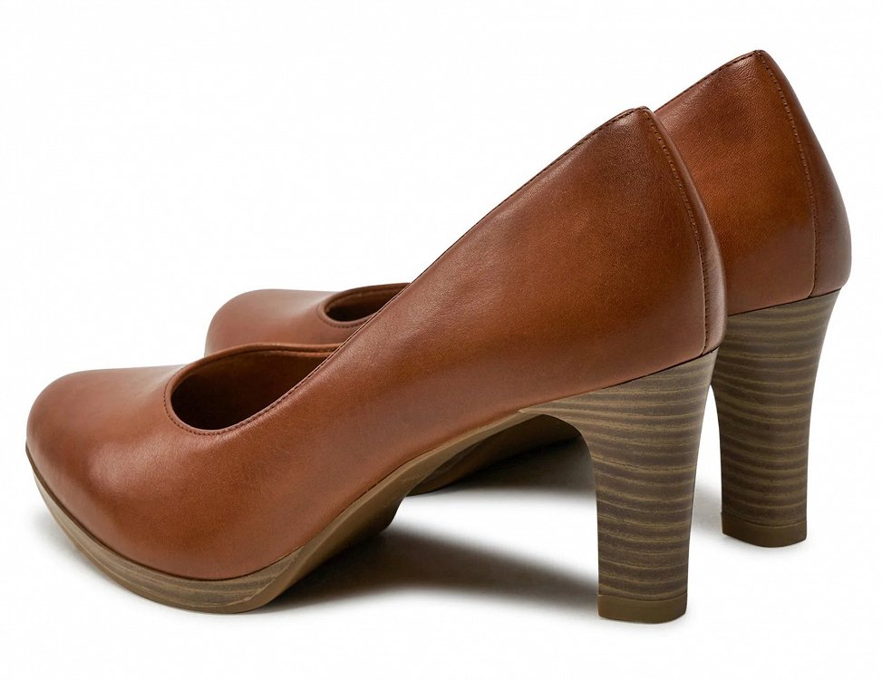 Tamaris Δερμάτινη Γόβα 1-22433-41 305 Cognac