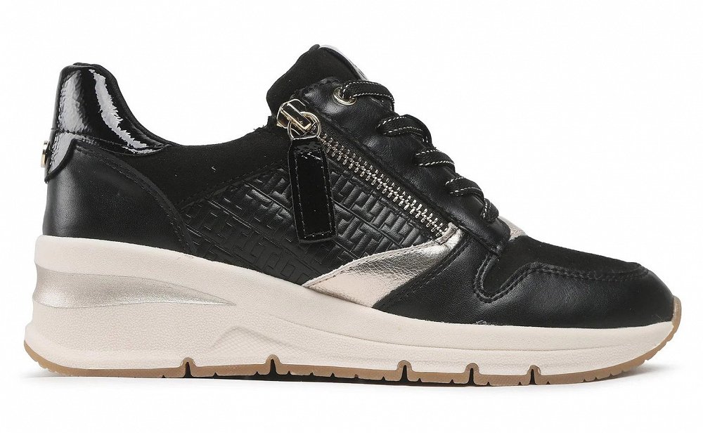 Tamaris Γυναικείο Sneaker 1-23702-20 048 Black/Gold