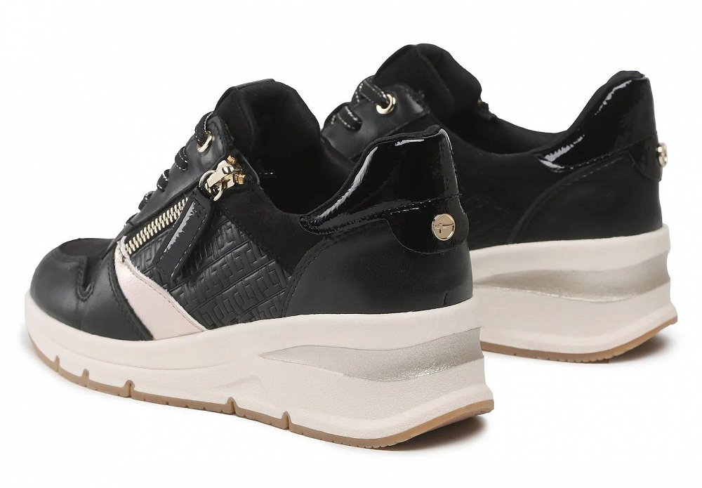Tamaris Γυναικείο Sneaker 1-23702-20 048 Black/Gold