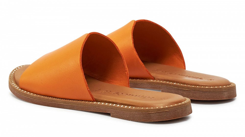 Tamaris Δερμάτινο Flat 1-27135-42 606 Orange