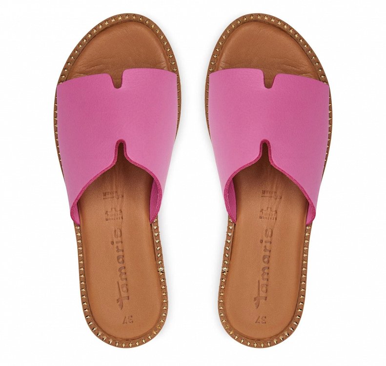 Tamaris Δερμάτινο Flat 1-27135-42 510 Pink