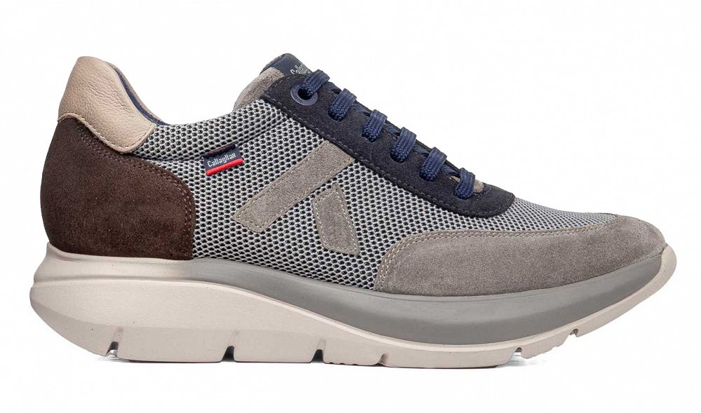 Callaghan Δερμάτινο Ανδρικό Sneaker 61203 Γκρι