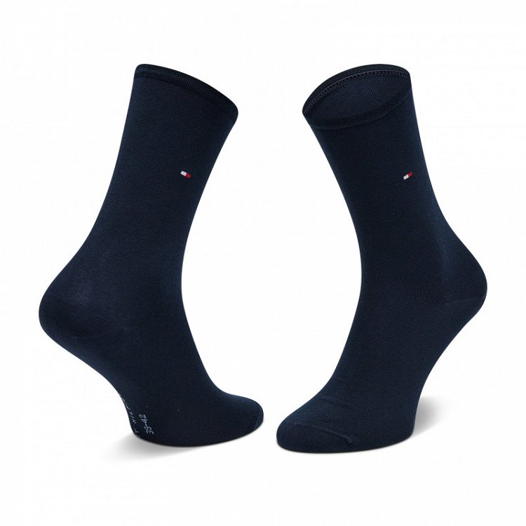 Tommy Hilfiger TH Women Sock Dot 2 pairs 100001493 003 Midnight Blue
