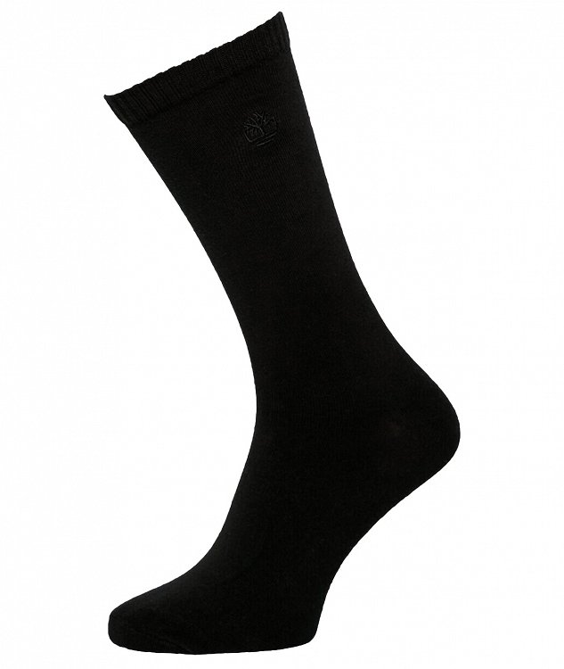 Timberland 2 Pairs Basic Crew Socks A1EQH 010 Black/Grey