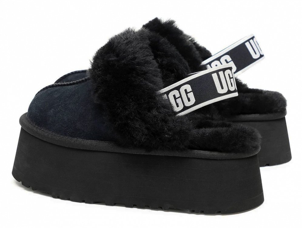 UGG Παντόφλες W Funkette 1113474 Black