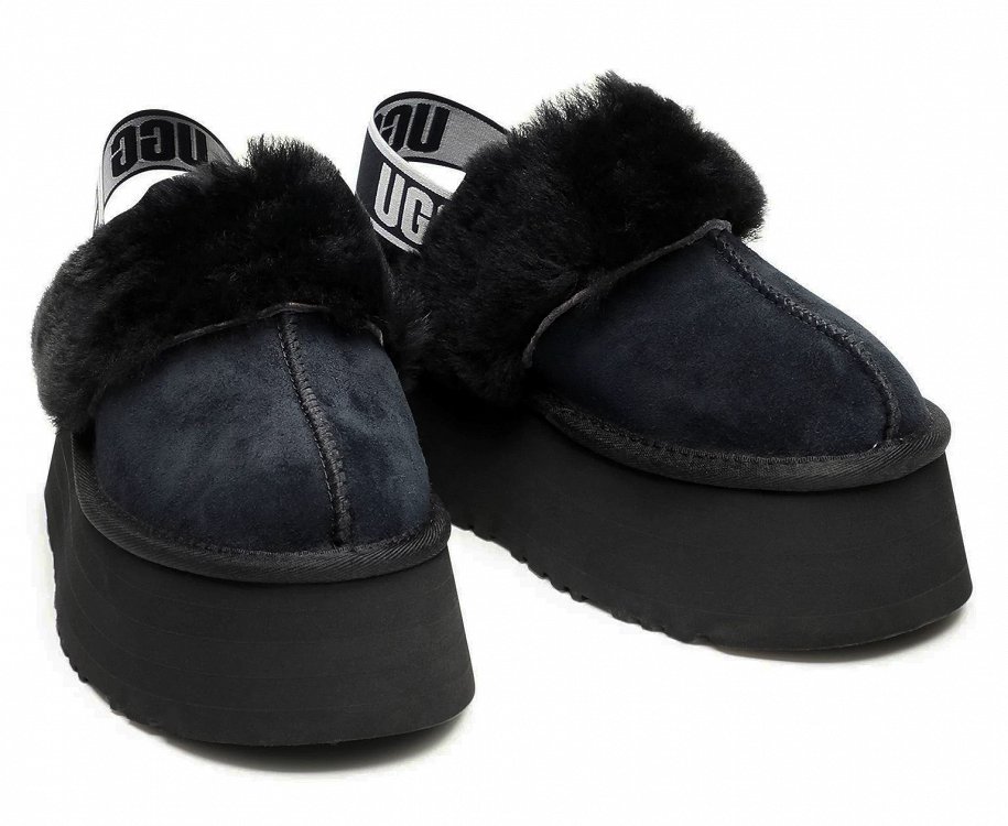 UGG Παντόφλες W Funkette 1113474 Black