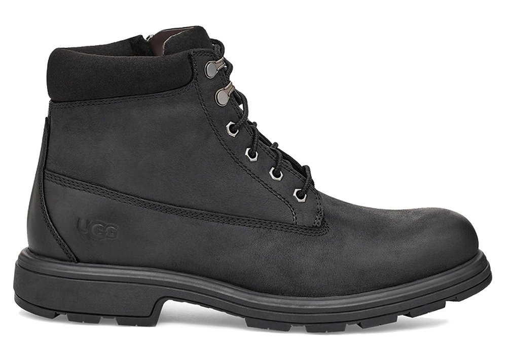 UGG M Biltmore Mid Boot Plain Toe 1121005 Black Leather