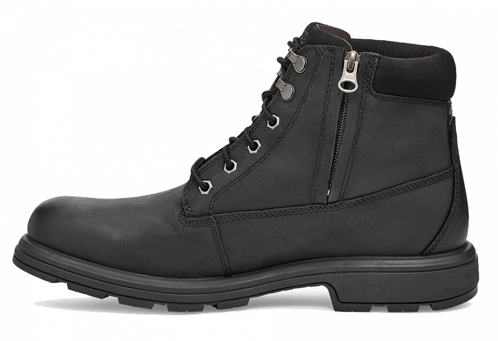 UGG M Biltmore Mid Boot Plain Toe 1121005 Black Leather