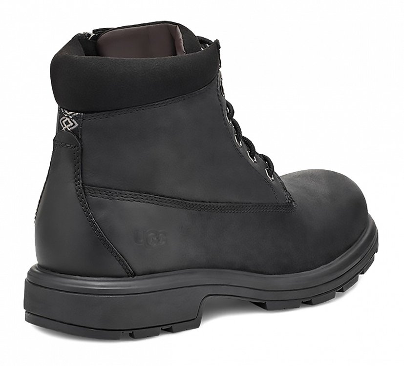 UGG M Biltmore Mid Boot Plain Toe 1121005 Black Leather