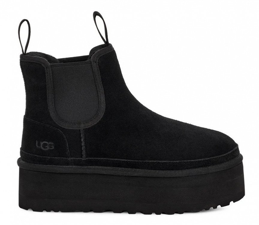 UGG Neumel Platform Chelsea 1134526 Black