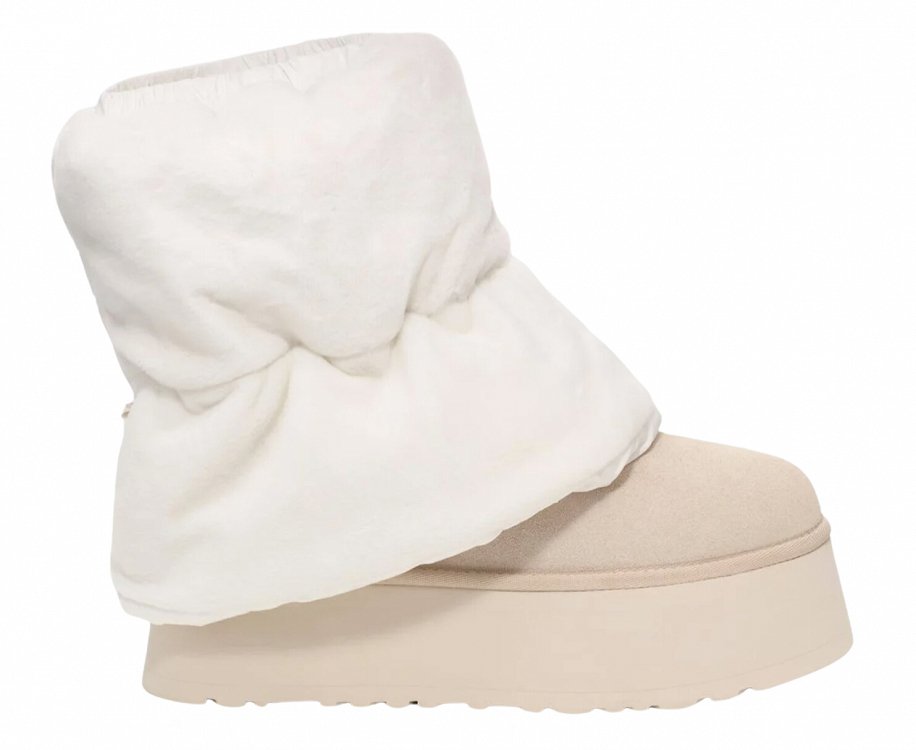 UGG Classic Mini Dipper Puffer 1158275-WCRM Εκρού
