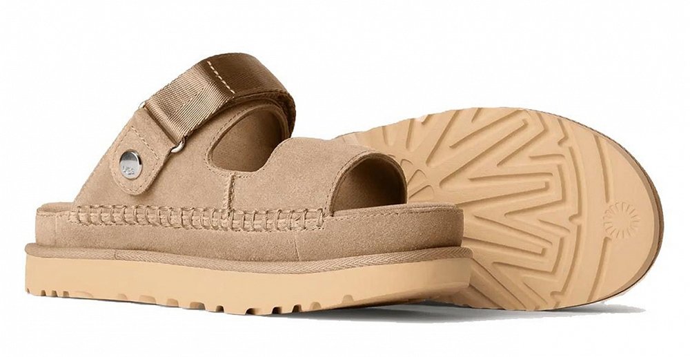 UGG W Goldenstar Glide 1167399 SAN Μπεζ