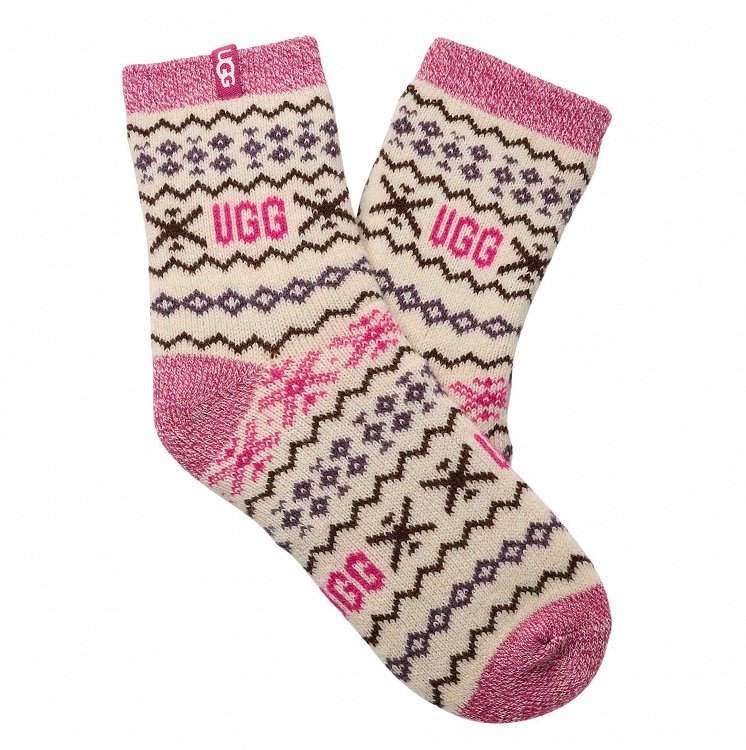 Ugg Γυναικείες Κάλτσες Cressida Cozy Quarter 1171625 CRMM Μπεζ