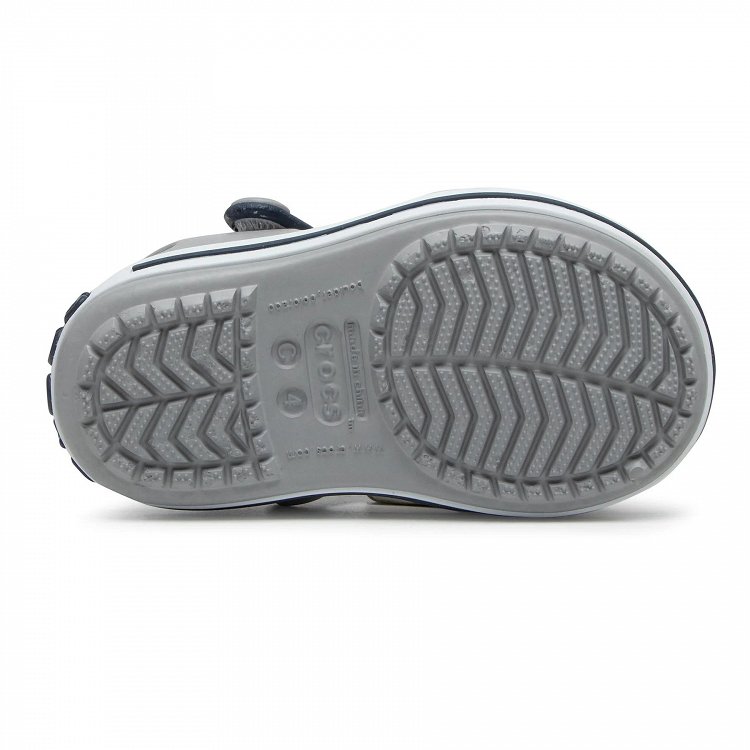 Crocs Crocband Sandal Kids 12856-01U Light Grey/Navy