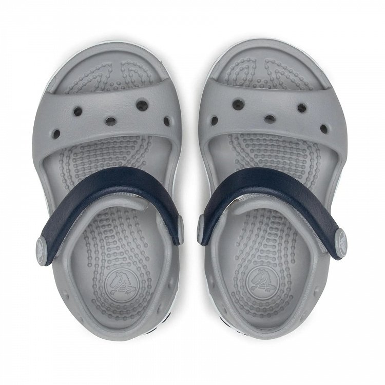Crocs Crocband Sandal Kids 12856-01U Light Grey/Navy