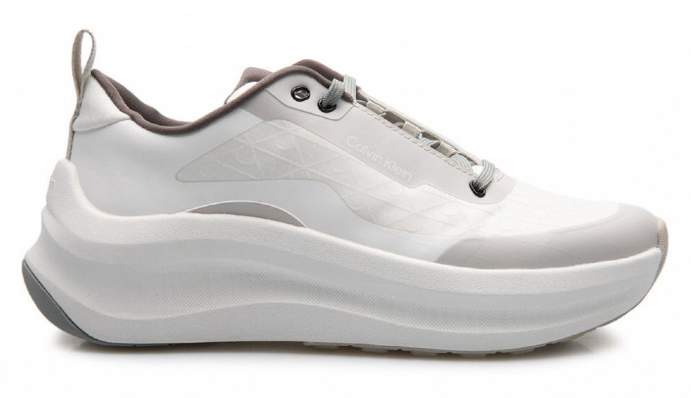Calvin Klein Αθλητικά Chunky Runner Laceup Mix Aop YW0YW02077 0K6 Λευκό
