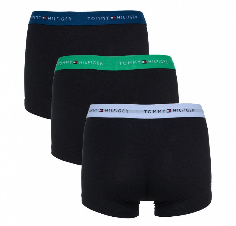 Tommy Hilfiger 3Pairs Trunk UM0UM02763 0WS Μαύρο