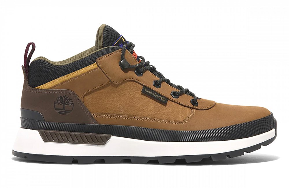 Timberland Ανδρικό Δερμάτινο Μποτάκι Field Trekker A6DKN EM5 Καφέ