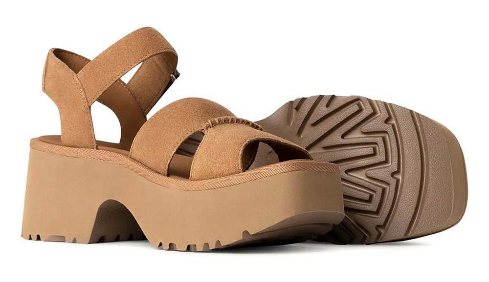 Ugg Γυναικείο Πέδιλο W New Heights Ankle Strap 1167475 Che Ταμπα