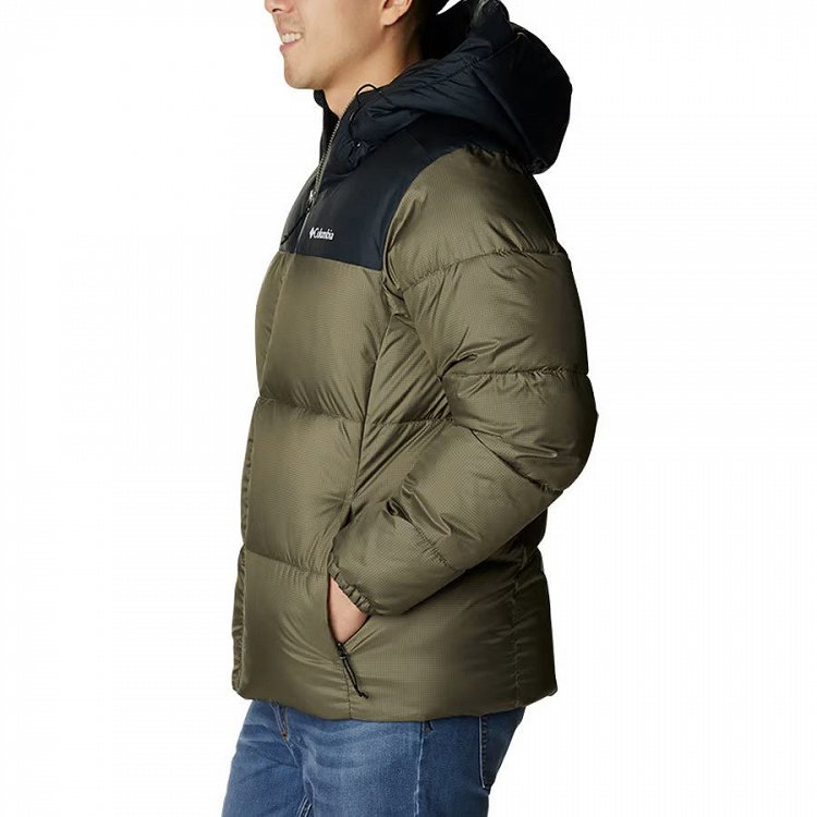 Columbia Ανδρικό Μπουφάν Puffect™ Hooded Jacket 2008413-397 Stone Green
