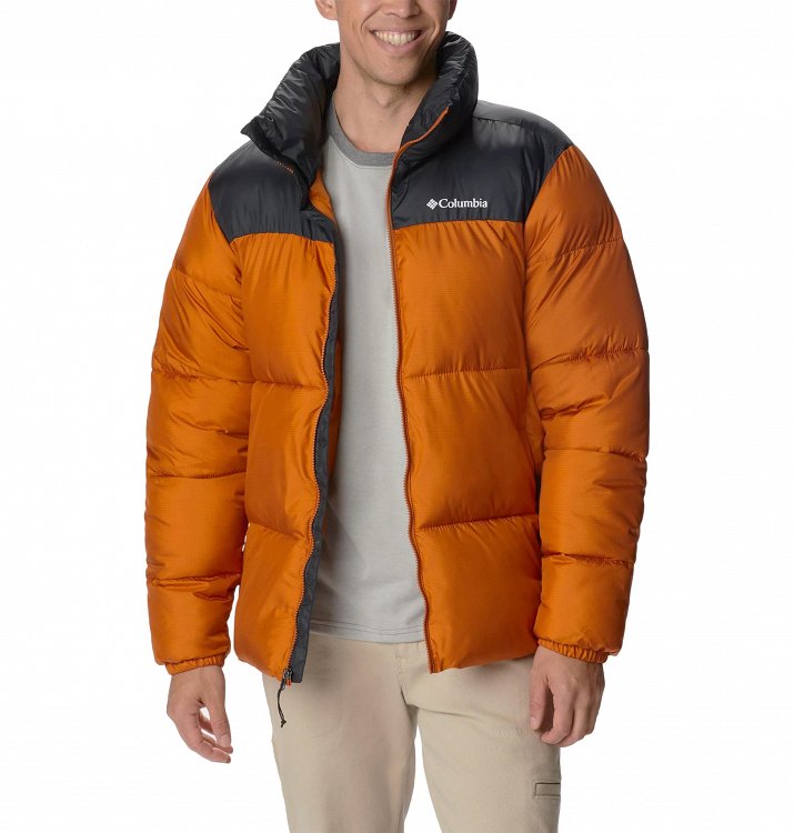 Columbia Ανδρικό Μπουφάν Puffect™ Hooded Jacket 2008413-858 Warm Copper/Black