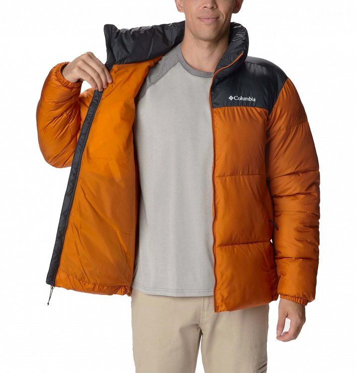 Columbia Ανδρικό Μπουφάν Puffect™ Hooded Jacket 2008413-858 Warm Copper/Black