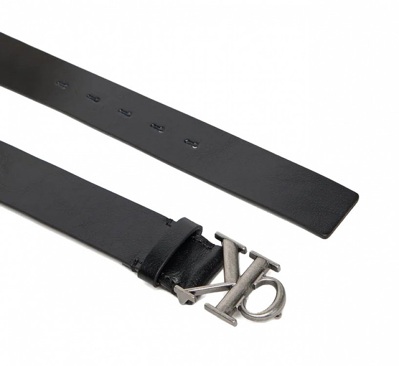 Calvin Klein Ανδρική Δερμάτινη Ζώνη 3.5mm LV04D7016G V8L Μαύρο
