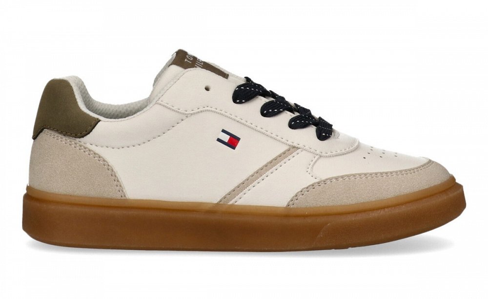 Tommy Hilfiger Kids Sneaker T3X9-35238-0318Y604 Λευκό