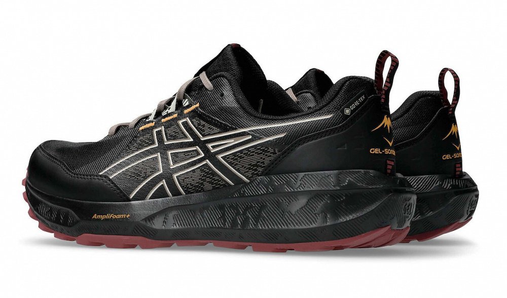 Asics Ανδρικό Αδιάβροχο Trail Running Gel-Sonoma 8 Gtx 1011B977 Μαύρο