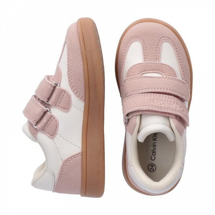 Calvin Klein Παιδικό Sneaker Για Κορίτσια V1A9-83383-1269 A999 Λευκό