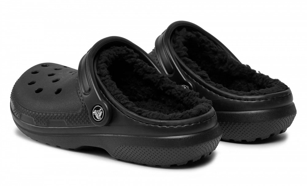 Crocs Classic Lined Clog 203591 060 Black/Black