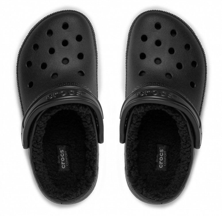 Crocs Classic Lined Clog 203591 060 Black/Black