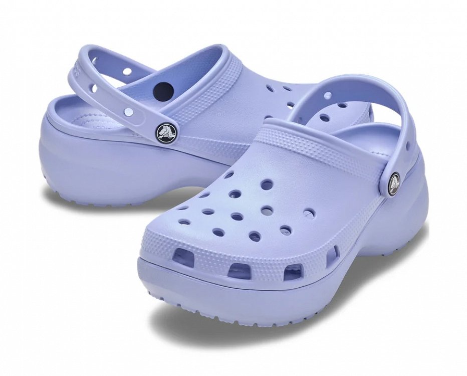 Crocs Classic Platform Clog W 206750 453 Blue Haze